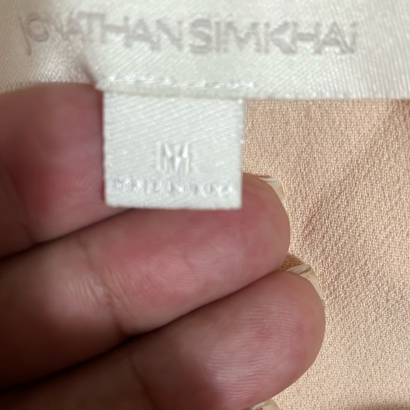 Jonathan Simkhai Soft Beige Blouse - Picture 8 of 13